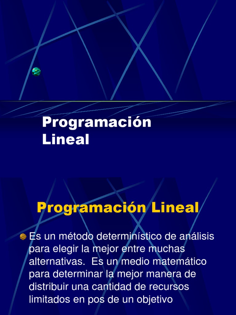 Guía Completa de Programación Lineal | PDF | Programación lineal | Atún