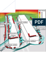 Modelling of Flow and Dispersion in A Street Canyon With Vegetation by Means of Numerical Simulation