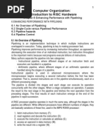 Computer Organization: An Introduction To RISC Hardware: 6.1 An Overview of Pipelining
