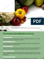 Acid Alkaline Food Chart 2.0