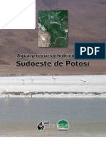 Agua y recursos hídrico en el Sudoeste de Potosí