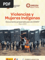Violencias y mujeres indígenas
