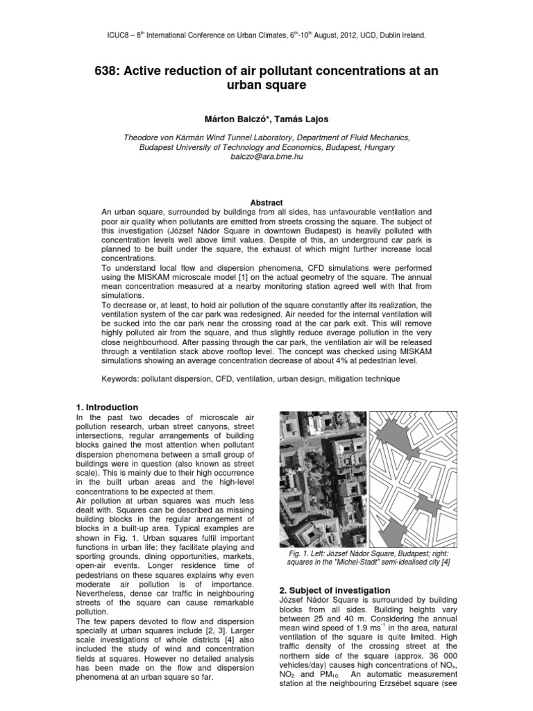 Urban Air Quality Mitigation Strategies | PDF | Air Pollution ...