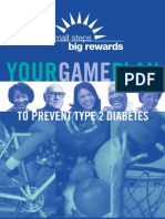Your Plan: To Prevent Type 2 Diabetes