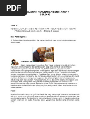 Topik 1 Alat Dan Bahan Pdf