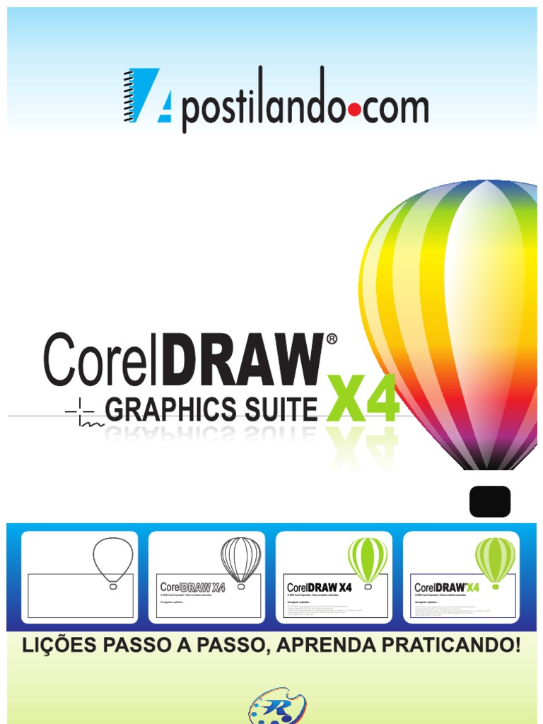 Corel Draw x4 PDF Imagem Janela