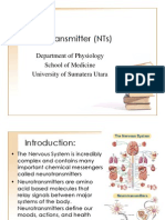 Neurotransmitter (NTS) : Department of Physiology School of Medicine University of Sumatera Utara