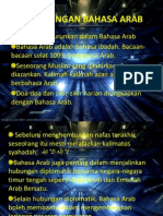 KEPENTINGAN BAHASA ARAB UNTUK ISLAM DAN DUNIA