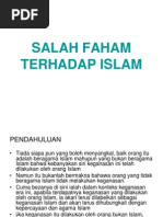 Bab 16 Pengajian Islam: Salah Faham Terhadap Islam