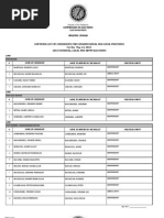 Certified List of Candidates For Congressional and Local Positions For The May 13, 2013 2013 National, Local and Armm Elections