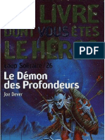 Loup Solitaire 26 - Le Demon Des Profondeurs