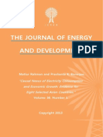 The Journal of Energy and Development