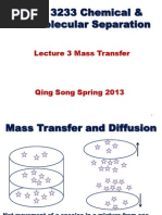 CBE 3233 MassTransfer