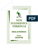 Guía Eclesiástica versión 1.0 - Manual de Referencia