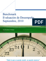 Benchmark Evaluación de Desempeño - Preunic