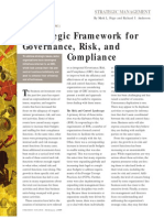 A Strategic Framework For Governance, Risk, and Compliance