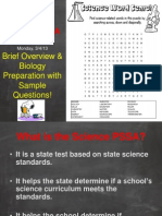 8 Grade Science PSSA Test: Brief Overview & Biology Preparation With Sample Questions!