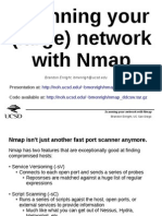 Scanning Your (Large) Network With Nmap: Presentation At: Code Available at