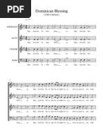 Download Dominican Blessing SATB by Judith Anne Talitha Pada SN128450919 doc pdf