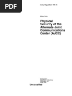 Ar 190-15 - Physical Security of The Alternate Joint Communi