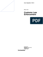 Ar 190-41 - Customs Law Enforcement