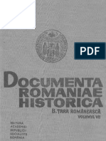 Documenta Romaniae Historica. Seria B Ţara Românească. Volumul 7 1571-1575 PDF
