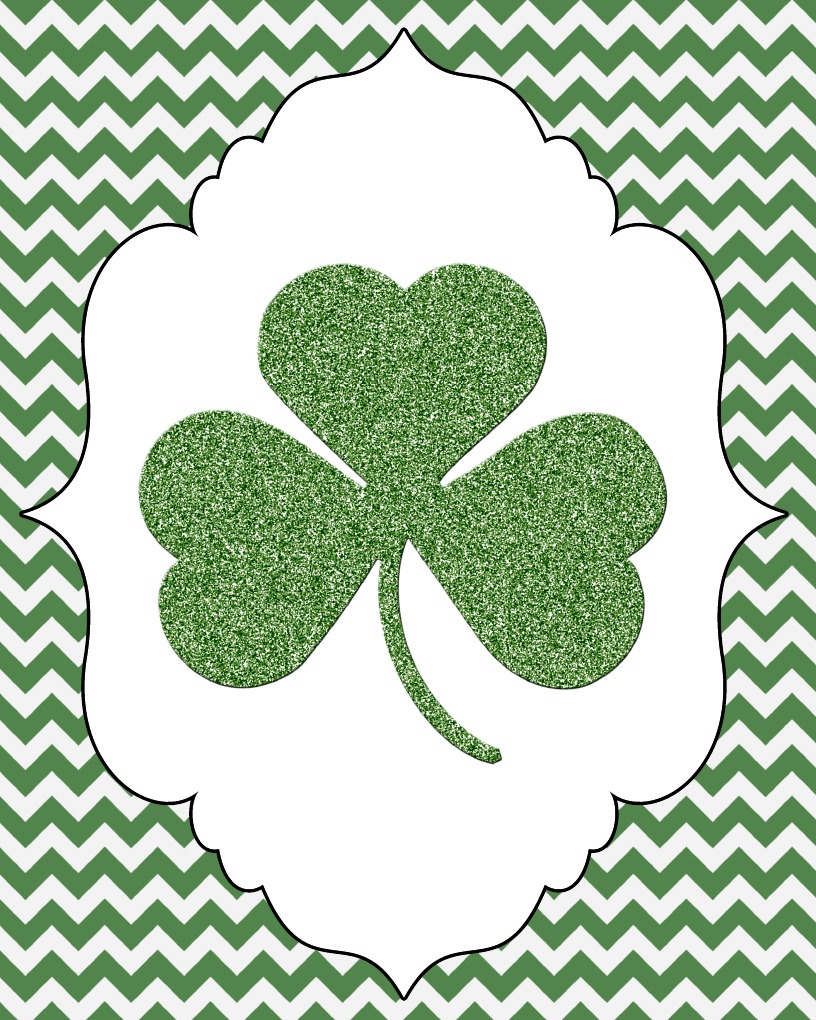 shamrock printable