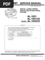 Sharp Service Manual AL1530 1631 1641 1645