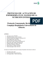 Manejo de La Nutricion Enteral PDF
