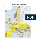 Europa Antes de La 1ra Guerra Mundial