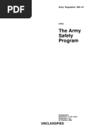 Ar 385-10 The Army Safety Program