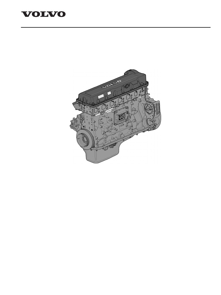 Manual Del Motor Volvo d 13 A Engranaje Ingeniería mecánica