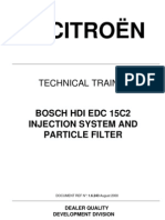 Citroen Bosch Hdi Edc15c2 Injection System and Particle Filter