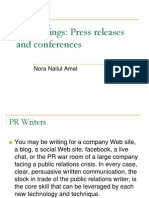 PR Writings