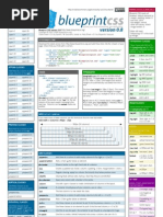Download Blueprint CSS framework version 08 cheat sheet by Gareth J M Saunders SN12850249 doc pdf