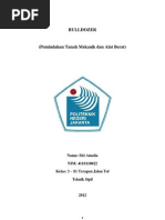Download Siti Amalia 4110110022 - Bulldozerdocx by Amalia Siti SN128510020 doc pdf