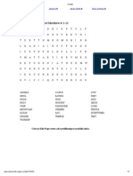 Word Search Lent 2