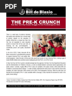 DeBlasio Pre K Report