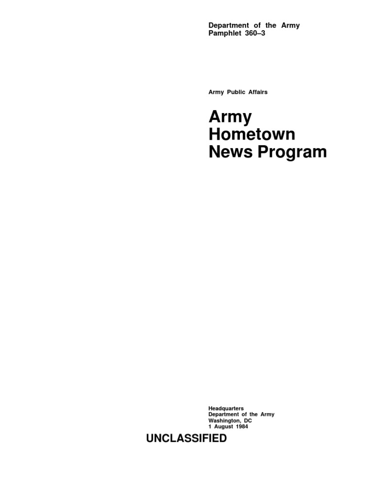 Army Pam 600-2 The Armed Forces Officer | PDF | United States Army ...