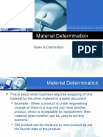 Material Determination