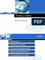 Pricing Sales