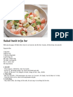 Salad Bưởi trộn bơ