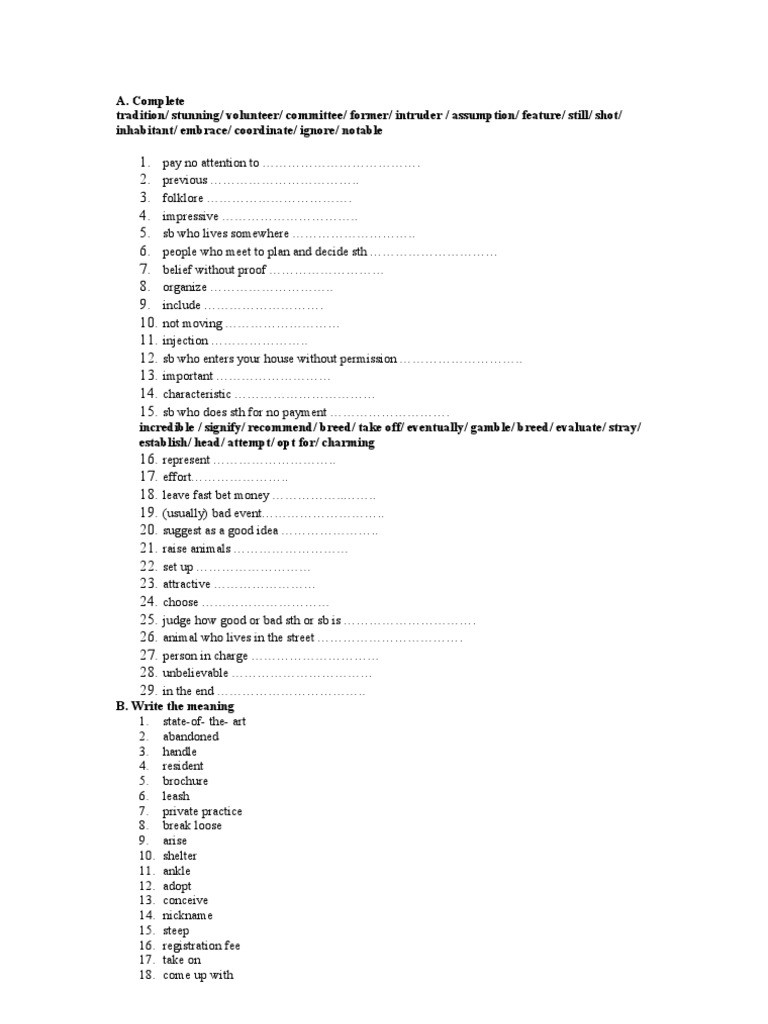 Practice Test 1 For The Ecce
