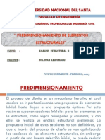 10.-Predimensionamiento de Elementos Estructurales