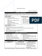 UBD Planning Template