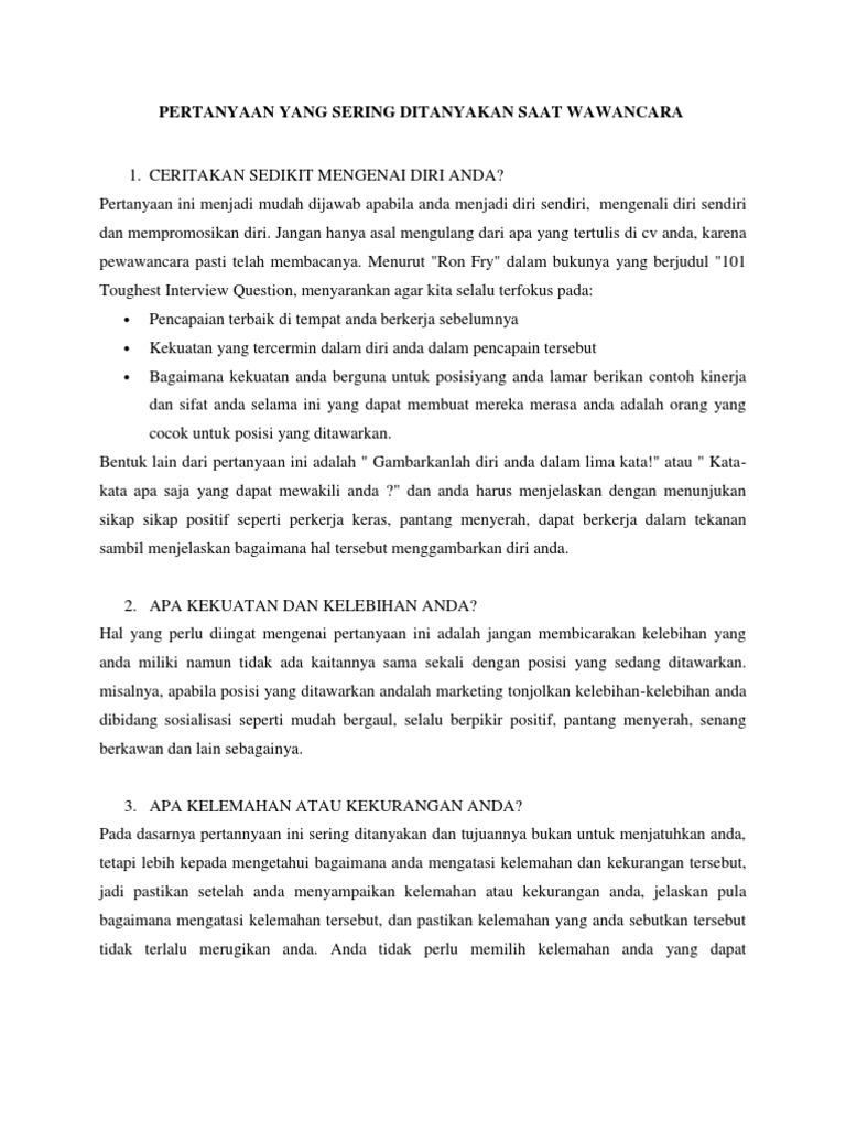 Contoh Karangan Kelebihan Dan Kelemahan Diri Sendiri