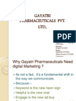 Gayatri Pharmaceuticals Pvt. LTD