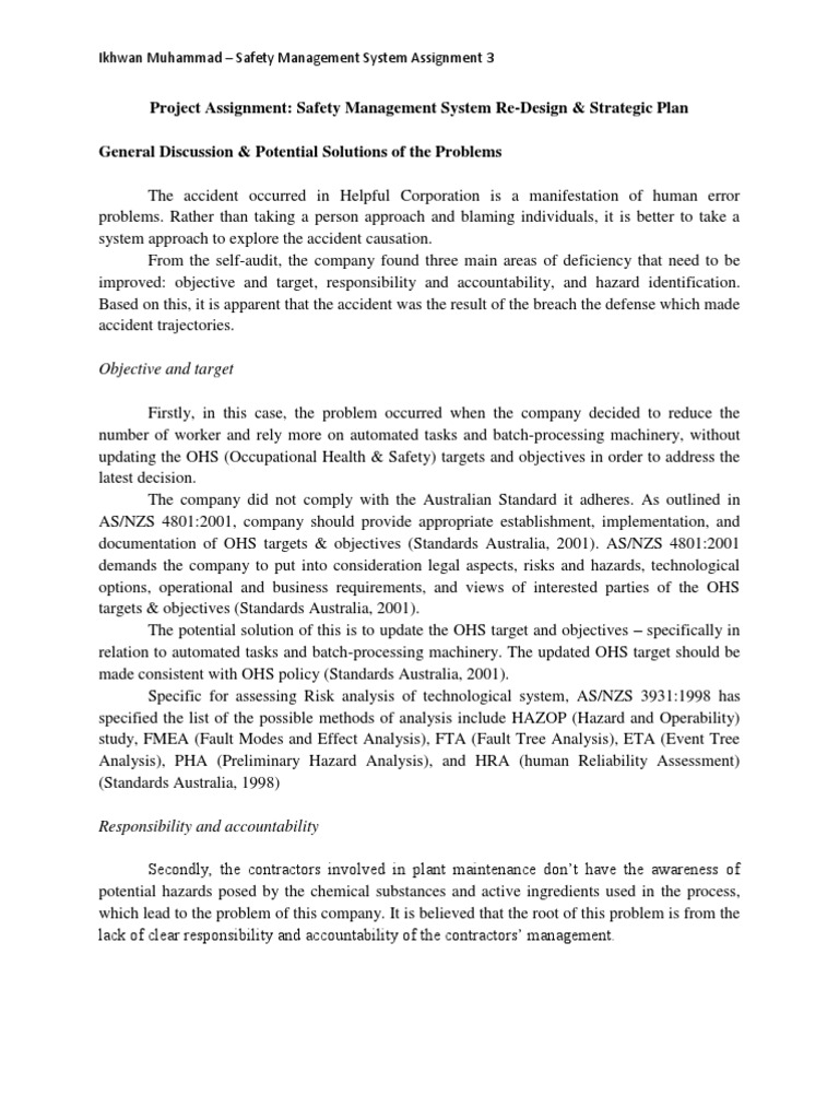 Safety Management System | PDF | Occupational Safety And Health | Safety