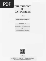 Download Brentano The Theory of the Categories by Pala Pili SN128608659 doc pdf