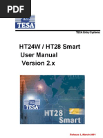 Onity/TESA HT24W / HT28 Smart User Manual Version 2.x